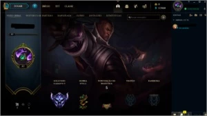 CONTA DIAMANTE 4 SMURF, WIN RATE ALTO, E-MAIL NÃO VERIFICADO - League of Legends LOL