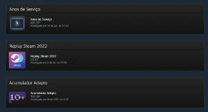Conta MAIN cs2 , 5 medalhas unico dono acompanha alguns jogo - Counter Strike