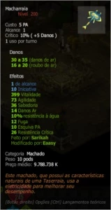 MACHARRAIA EXO 1 ALCANCE E 10 INICIATIVA - Dofus