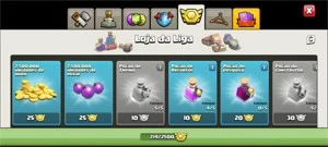 Conta Clash of clans CV9 SEMI FULL com 5270 gemas BARATO