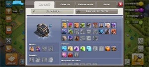 Conta Clash of clans CV9 SEMI FULL com 5270 gemas BARATO