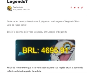 CONTA COM MUITAS SKINS E ÍCONES lvl 382!! - League of Legends LOL