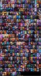 CONTA COM MUITAS SKINS E ÍCONES lvl 382!! - League of Legends LOL
