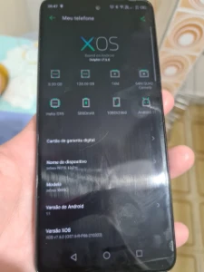 celular infinix note 10 pro 128gb 8gb ram octa-core - Produtos Físicos