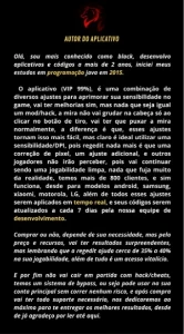 Descrição Regedit Mobile/Pc - Free Fire - Vitalício - Menor