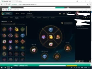 CONTA DE LOL LVL 98 - League of Legends
