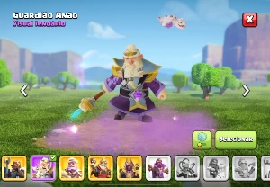 Cv14 com muitas skins CLASH OF CLANS