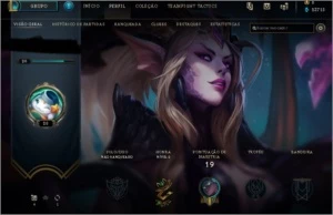 smurf lvl 20 1 sentinela 3 icones 10 champ 2 skin - League of Legends LOL