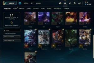 CONTA DIAMANTE II 75% WINRATE GANHANDO 27-38 PDL - League of Legends LOL