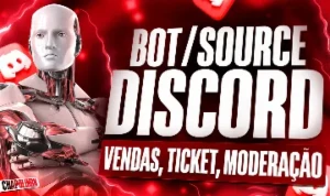 Sources Bot Discord - Moderação + Ticket + Vendas + Musica +