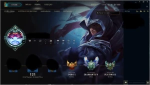 Conta Diamante V - League of Legends LOL
