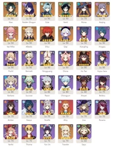 Genshin impact AR 58 - Grand Fantasia GF