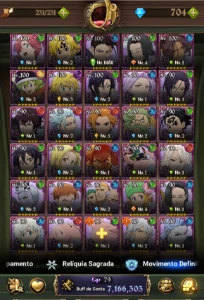 7DS Grand Cross | NAM 3/6 | Escamerlin 4/6 | Re:Zero | 700+d - Seven Deadly Sins