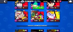 Conta brawl stars básica