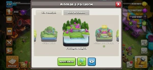 Cv 16 Full, só falta murros - 59 Skins, 3 Paisagem - Clash of Clans