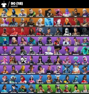 Conta Fortnite 90 Skins Full Plataforma E Acesso, 850 Vbucks