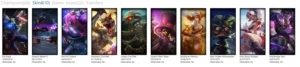 ELOSTAR: 44 CAMPEÕES E 10 SKINS - League of Legends LOL