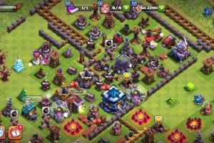Conta Cv 13 Pronta Para Evoluir | 1427 Gemas | Acesso Comple - Clash of Clans