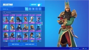 272 SKINS: IKONIK + NVIDIA (+INSTINCT) + HONOR GUARD + EON + - Fortnite