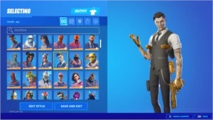 272 SKINS: IKONIK + NVIDIA (+INSTINCT) + HONOR GUARD + EON + - Fortnite