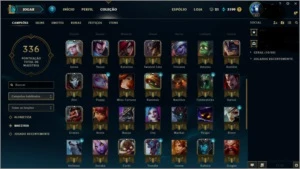 Conta League Of Legends Ouro V 107 Champs / 68 Skins Boas LOL