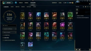Conta League Of Legends Ouro V 107 Champs / 68 Skins Boas LOL