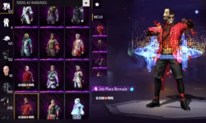 Conta free fire com anjo vermelho