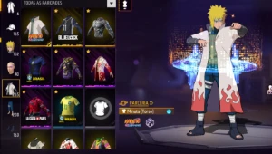 Conta free fire com anjo vermelho
