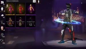Conta free fire com anjo vermelho
