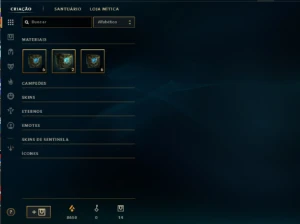 Conta Lol criada em 2018 (account 2018)