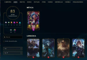 Conta Lol criada em 2018 (account 2018) - League of Legends