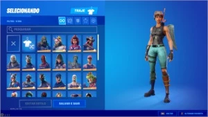 Conta Fortnite passe temporada 5 capitulo 1 + 1.350 V-BUCKS