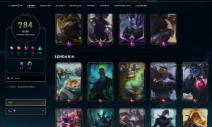 Conta Lol 284 Skins, Full Acesso. - League of Legends