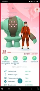 CONTA DE POKÉMON GO LEVEL 35