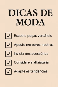 Dicas De Moda