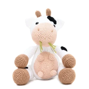 Vaca Mimosa em Amigurumi - Artesanato e Personalizados