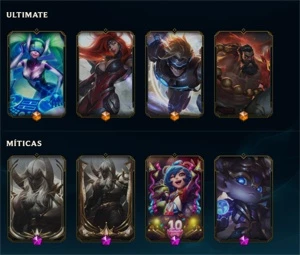 conta lol 368 skins todos os campeões - League of Legends