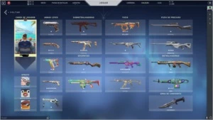 Conta de Valorant com bastante skins (Elo platina)
