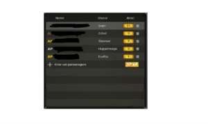 CONTA COM 5 CHARS 200(OMEGAS) SERVIDOR ILYZAELLE (MONOCONTA) - Dofus