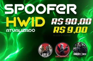 Spoofer HWID para Valorant  Apex legends - Rainbow Six Siege