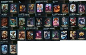 Conta Smite god pack e várias limitadas - Outros