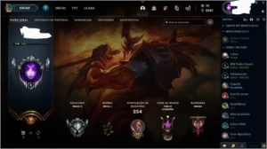 Conta de lol lv 122 com 22 skins e prata 2 - League of Legends