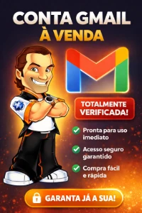 Contas (a)gmail Nova Ip Brasil Sem SMS com e-mail de rec - Outros