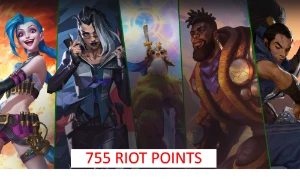 755 RP - League of Legends - Gift Cards