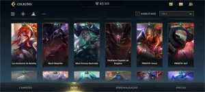 Conta Wildrift Diamante 4 e muitas skins 😍❤️ - League of Legends: Wild Rift LOL WR