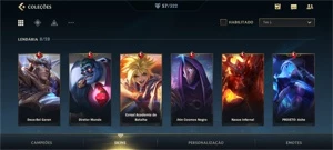 Conta Wildrift Diamante 4 e muitas skins 😍❤️ - League of Legends: Wild Rift LOL WR