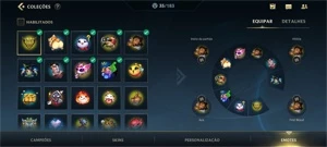 Conta Wildrift Diamante 4 e muitas skins 😍❤️ - League of Legends: Wild Rift LOL WR