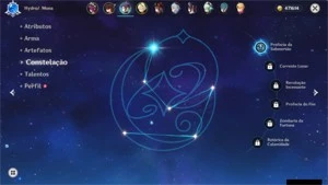 ✨GENSHIN IMPACT CONTA COM HUTAO E GANYU, C1 MONA - AR50 ✨