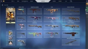CONTA VALORANT - MUITAS SKINS (R$563 GASTOS) - Warface