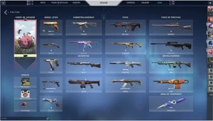 Conta valorant Diamante 1 com muitas skins